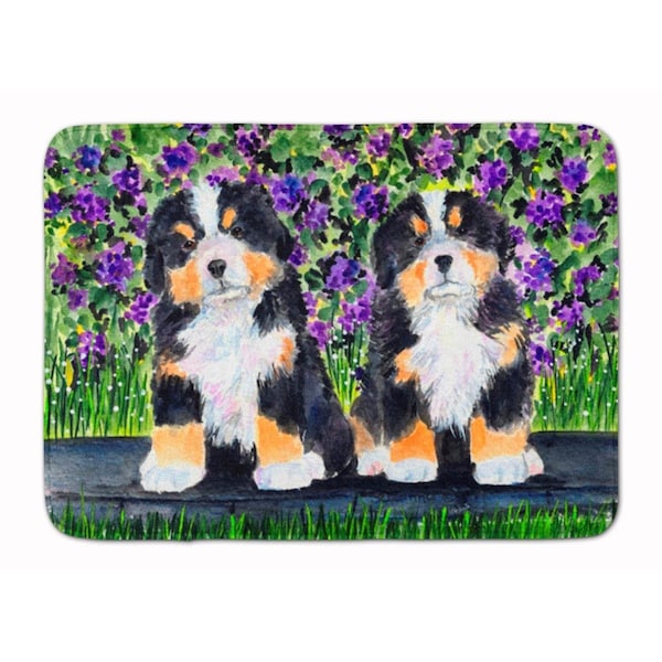 Carolines Treasures Bernese Mountain Dog Machine Washable Memory Foam Mat SS8334RUG - main